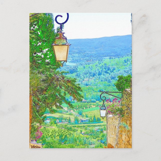 Provence View Postcard (Front)