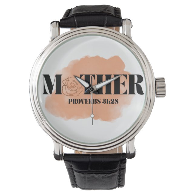 Proverbes 31:28 "Mère" montre (devant)