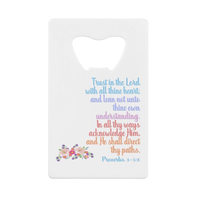 Proverbes Bible Verse (Devant)