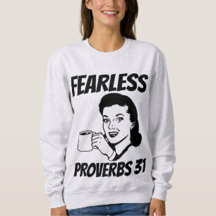 PROVERBES INCRAINTES 31 T-shirts pour dames chréti