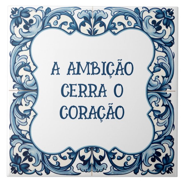 Provérbio português tile (Front)