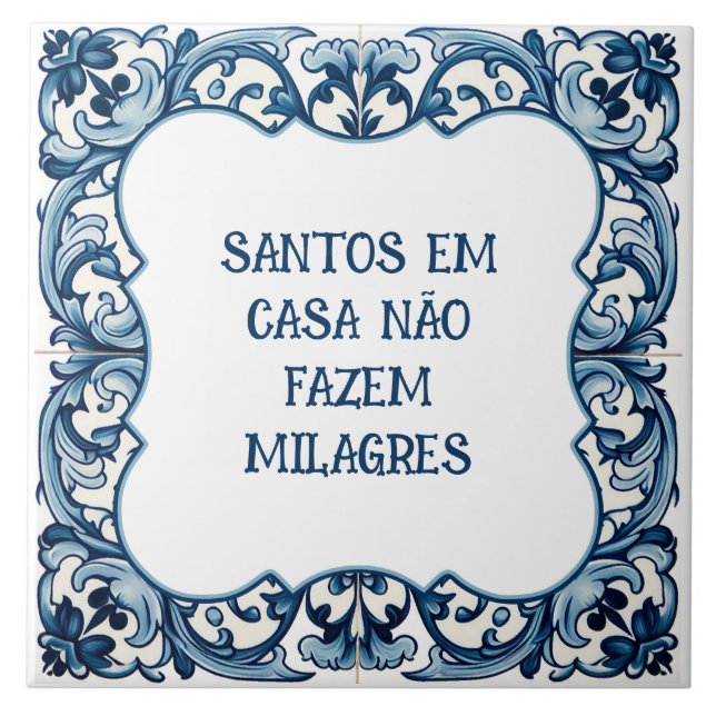 Provérbio português tile (Front)