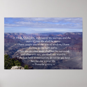 Proverbs 14:10-13 Poster