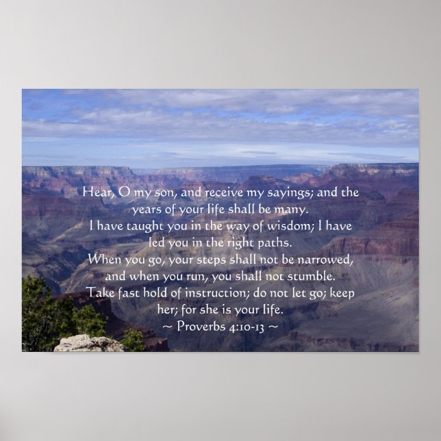 Proverbs 14:10-13 Poster (Front)