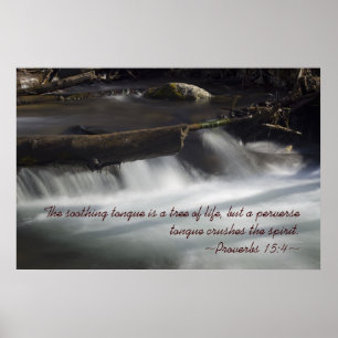 Proverbs 15:4 Poster