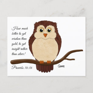 Proverbs 16:16 - Postcard