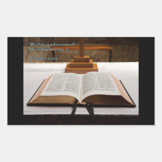 Proverbs 16:22 Bible Sticker