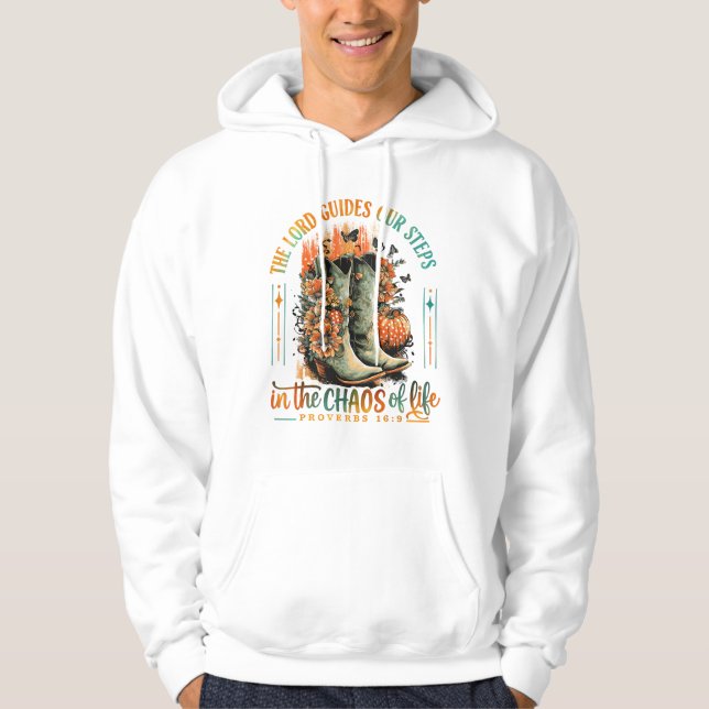 Proverbs 16:9  hoodie (Front)