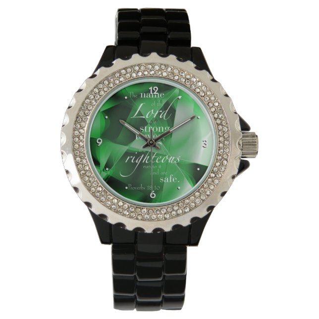 Proverbs 18:10 watch (Front)