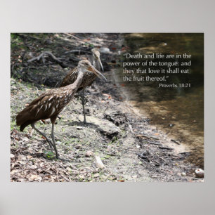 Proverbs 18:21 Scripture Print