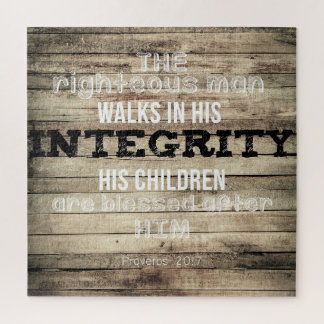 Proverbs 20 Father's day Jigsaw Puzzle