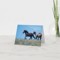 Proverbs 21:31 Wild Horse Bible Verse