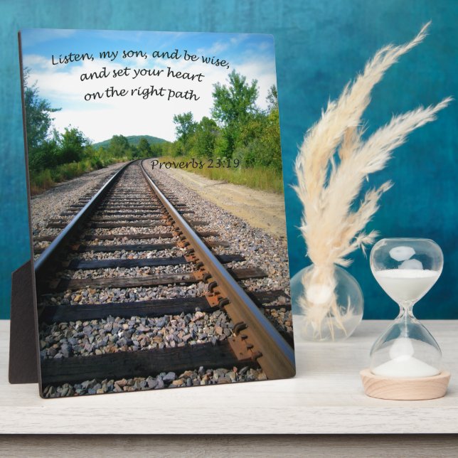 Proverbs 23:19 plaque (Side)