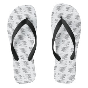 Proverbs 24:16 Bible Verse Scripture White Unisex Flip Flops