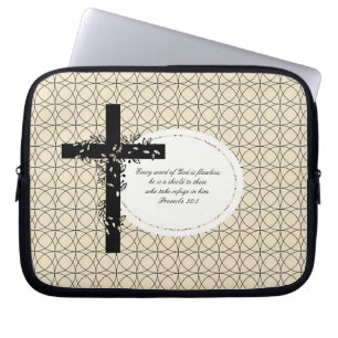 Proverbs 30:5 Laptop or Netbook Carrier Sleeve