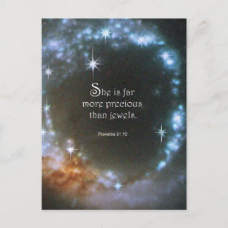 Proverbs 31:10 postcard