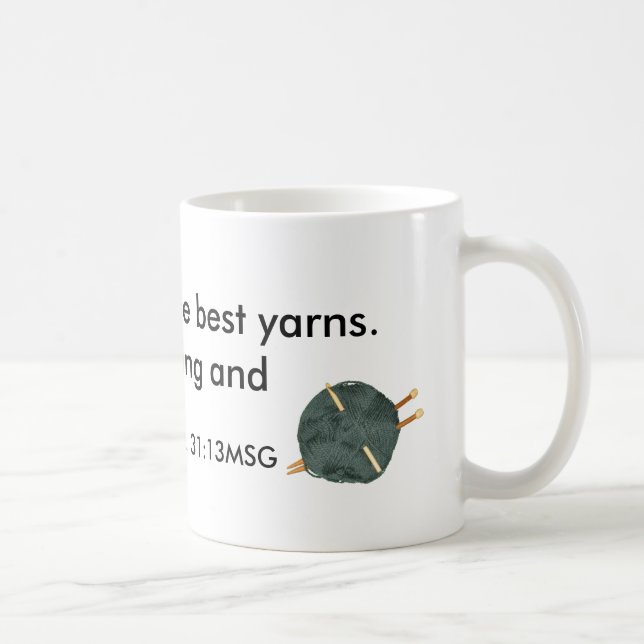Proverbs 31:13 Mug (Right)