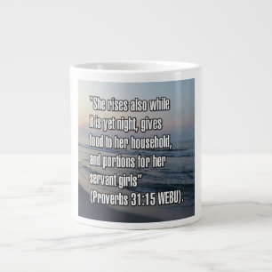 Proverbs 31:15 WEBU Mug