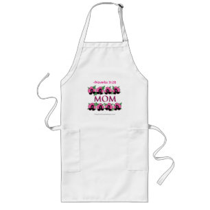 Proverbs 31:28 MOM Mother's Day Long Apron