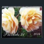 Proverbs 31 calendar<br><div class="desc">This lovely and beautiful Calendar takes you through Proverbs 31 with gorgeous floral photography and lovely text. Makes a wonderful gift</div>
