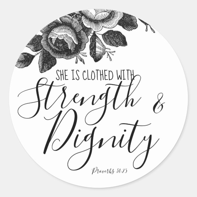 Proverbs 31 Sticker (Front)