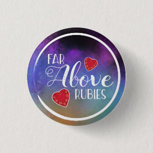 Proverbs 31 Virtuous Woman Far Above Rubies Pin