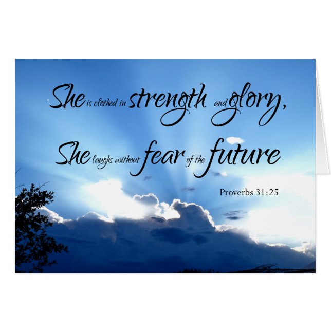 Proverbs 31 Woman Gift (Front Horizontal)