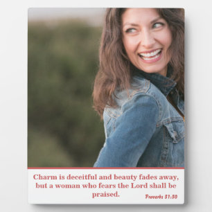 Proverbs 31 Woman Gift Plaque