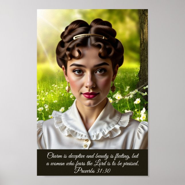 Proverbs 31 Woman Poster (Front)