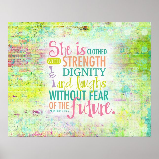 Proverbs 31 Woman Poster (Front)