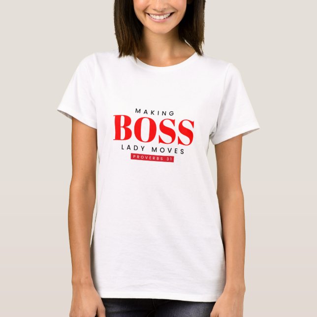 Proverbs 31 woman T-Shirt (Front)