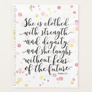 Proverbs 31 Women's Watercolor Planner