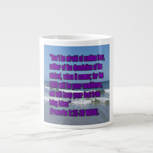 Proverbs 3:25-26 WEBU Mug