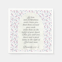 Proverbs 3:3–4 Floral Scripture 
