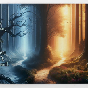 Proverbs 3:3–7 KJV Tract - Trust in the LORD Tri-Fold Card