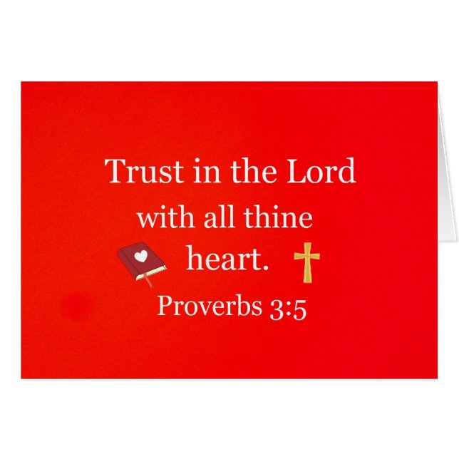 Proverbs 3:5 (Front Horizontal)