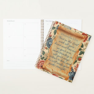 Proverbs 3:5–6 Trust in the Lord Bible Verse Planner
