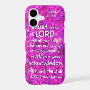 Proverbs 3:5-6 Trust in the Lord Bible Verse Quote
