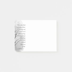Proverbs 3:5-6 Trust in the Lord Post-it Notes