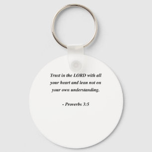 PROVERBS 3:5 KEYCHAIN