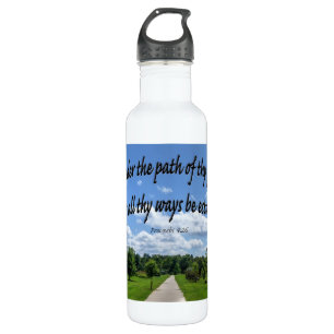 Proverbs 4:26 710 ml water bottle