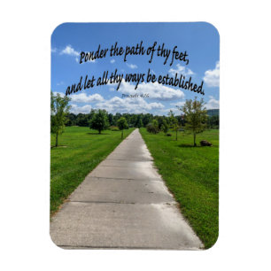 Proverbs 4:26 magnet