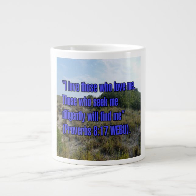 Proverbs 8:17 WEBU Mug (Front)