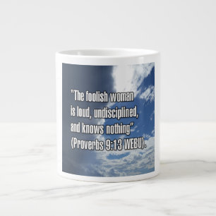 Proverbs 9:13 WEBU Mug