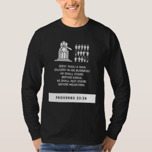 proverbs bible study Proverbs 22 29 T-Shirt