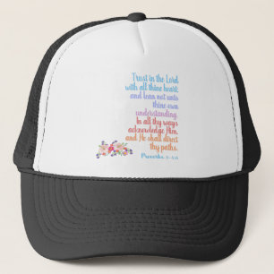 Proverbs Bible Verse Trucker Hat