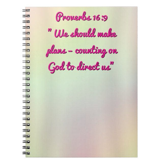 proverbs notebook (Front)