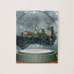 Providence Island Snow Globe Jigsaw Puzzle