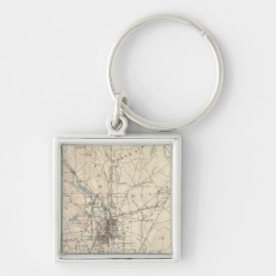 Providence, Massachusetts Keychain