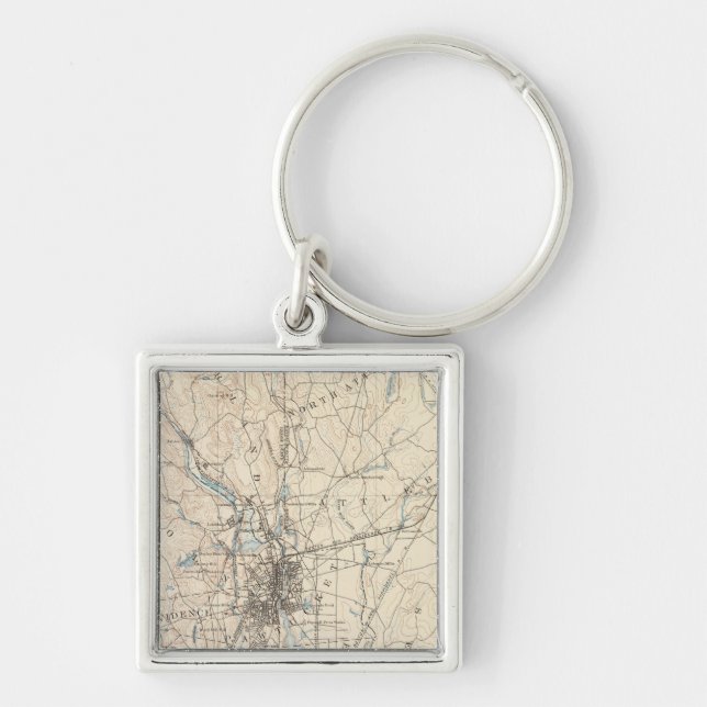 Providence, Massachusetts Keychain (Front)